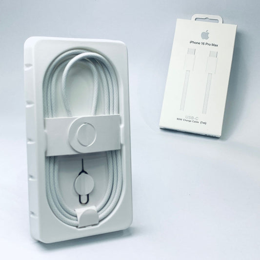 Apple 16 Pro Original Charging Cable – 60W USB-C Fast Charging & Data Cable