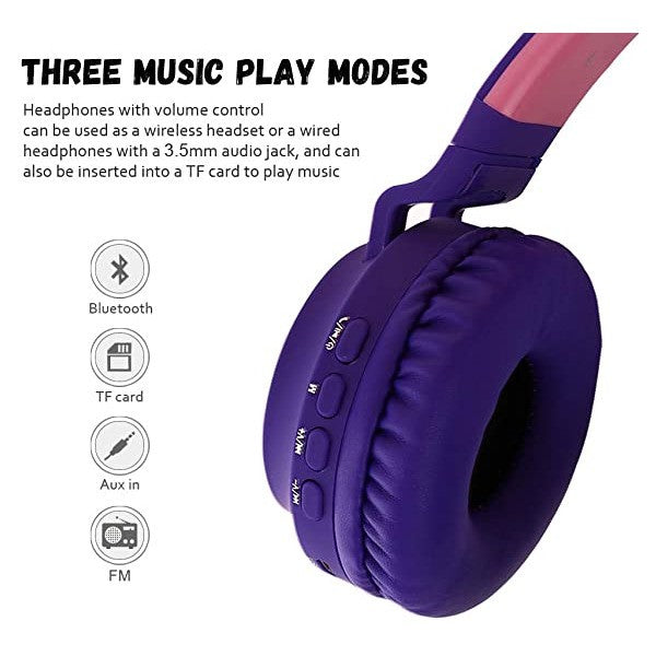 Y47 Wireless Cat Ear Headphones