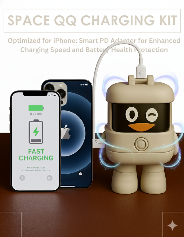 QQ PD Adapter family Space Fast Charging Kit for iPhone