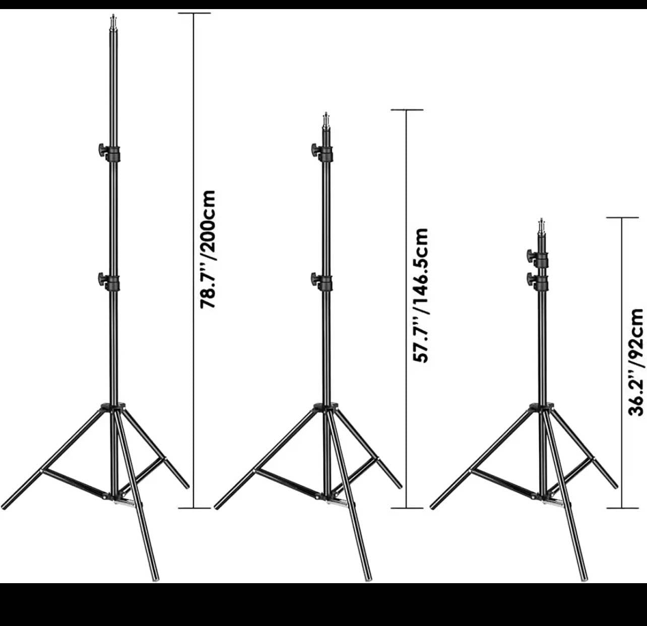 PLOKAMA Live P-19 LED Fill Light with 7ft Stand