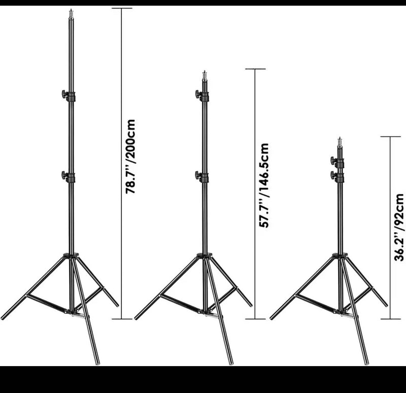 PLOKAMA Live P-19 LED Fill Light with 7ft Stand