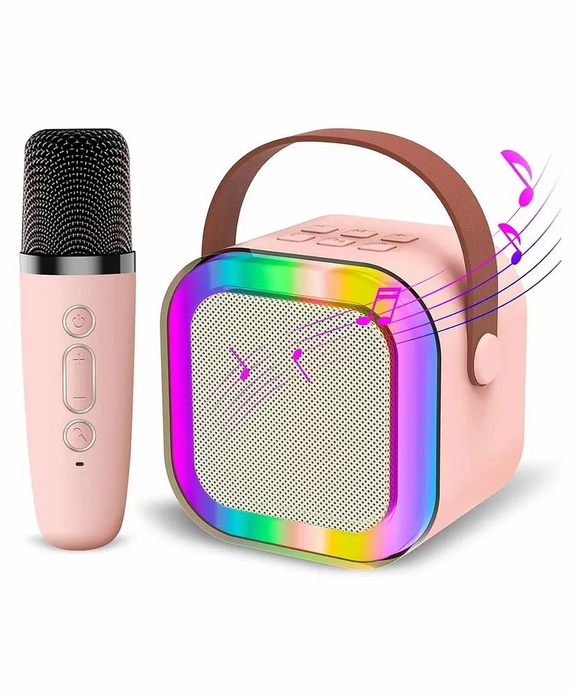 Colorful Karaoke  Wireless Sound Speaker With Mic